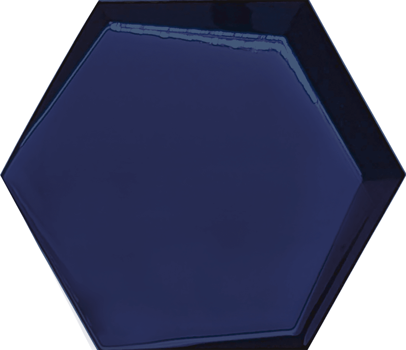 ROCED Hexagon Cuña սալիկ՝ մուգ կապույտ