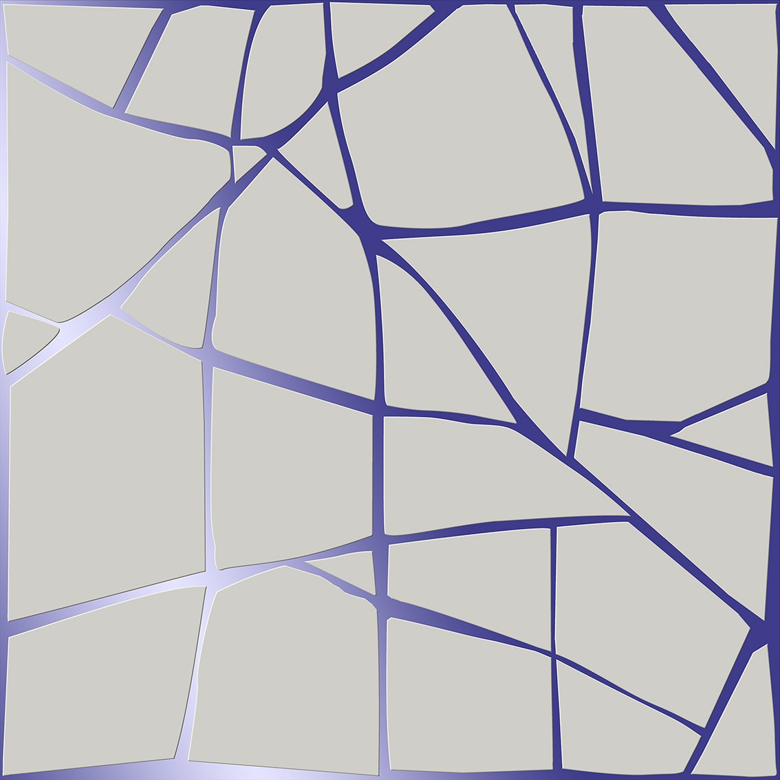 ROCED Kintsugi սալիկ՝ մանուշակագույն