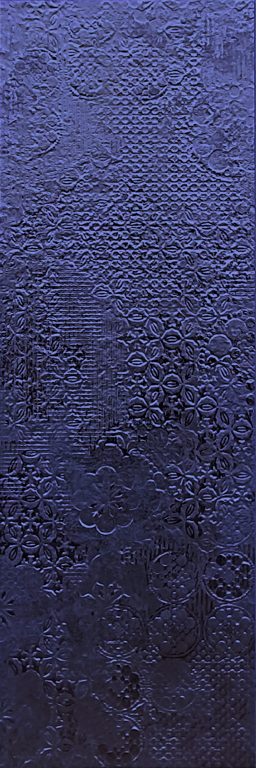 ROCED Patchwork tile in Navy Blue
