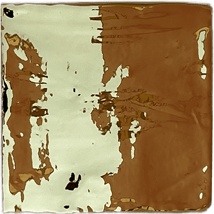 Square Rustico Metallic Ceramic Tile