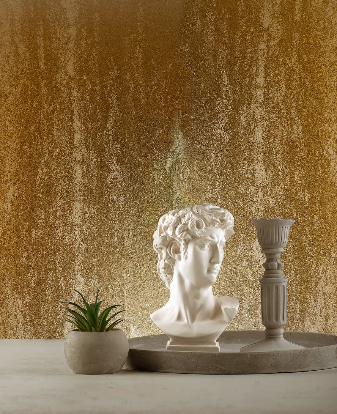 Travertino Aburbujado Metallic Tile