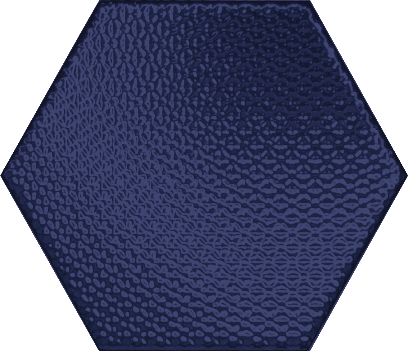 Плитка Hexagon Strass с металлическим покрытием