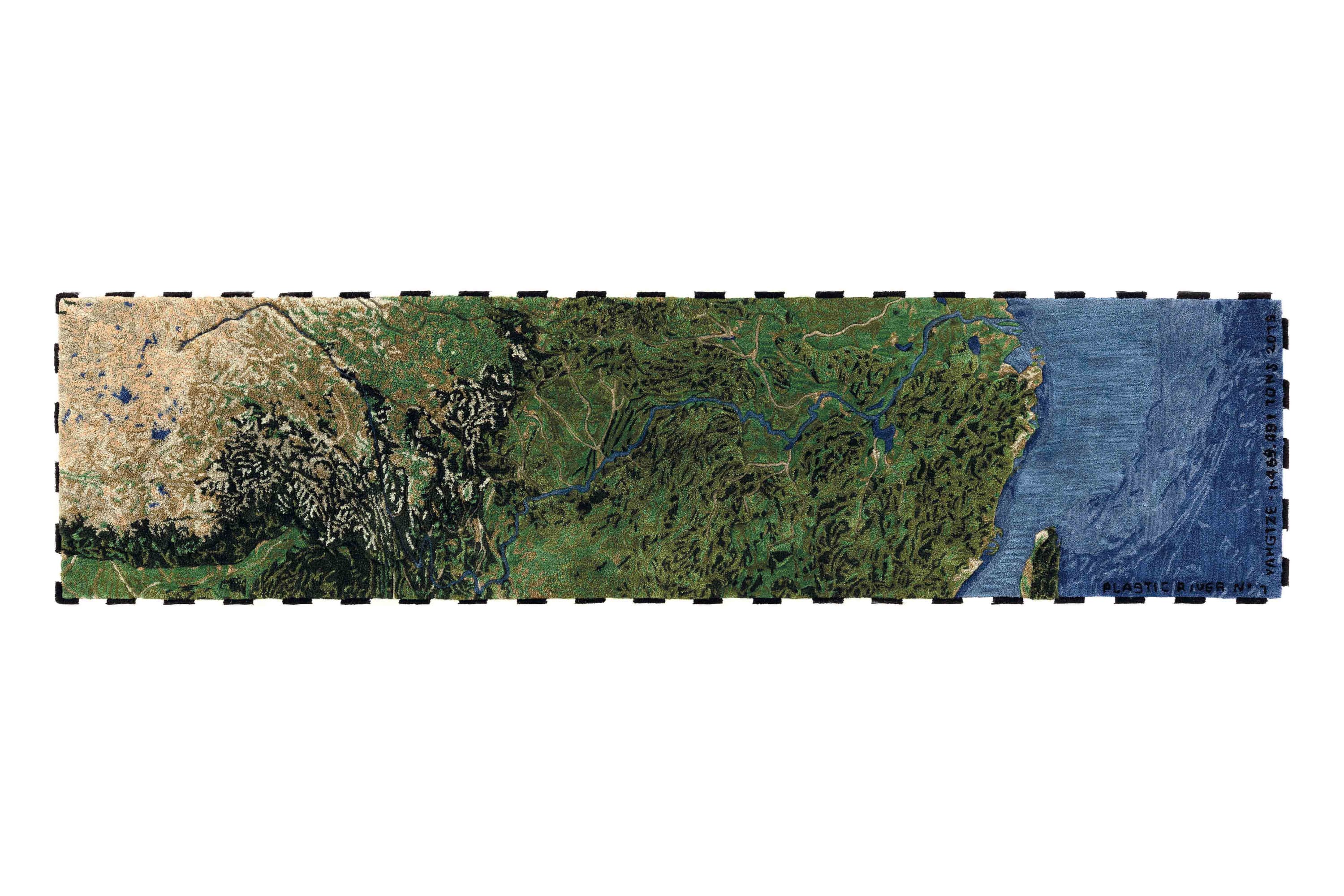 Plastic Rivers Rug