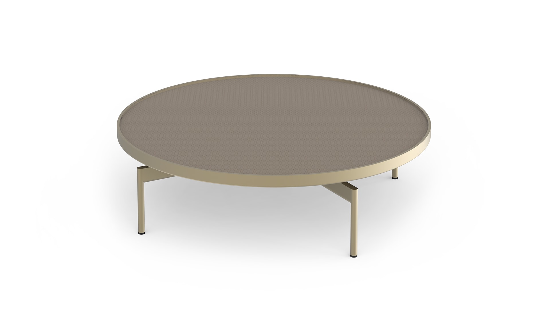 GANDIABLASCO Onde կլոր սուրճի սեղան Ø120 × 36 սմ